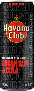 Havana Club Cuban Rum & Cola 10% (Dosen)